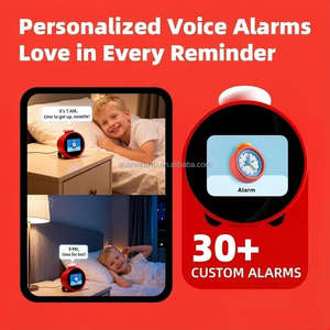 Reloj Despertador Inteligente para Niños con IA, Control por Voz, Ruido Blanco Natural, Asistente para Dormir, Pronóstico del Tiempo y Proyección - Product Image 3