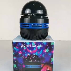 Mini proyector de luz LED con forma de estrella, luz nocturna para habitación de niños, regalo de cumpleaños, enchufe DC5V, forma redonda, material de PVC - Product Image 2