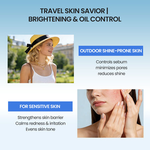 Capsule Monodose <span class=keywords><strong>di</strong></span> Siero alla Niacinamide per <span class=keywords><strong>Pelle</strong></span> Grassa e Sensibile, Schiarente e Controllo Oleosità con <span class=keywords><strong>Vitamina</strong></span> <span class=keywords><strong>C</strong></span> e Arbutina, Trattamento Viso Mirato - Product Image 2