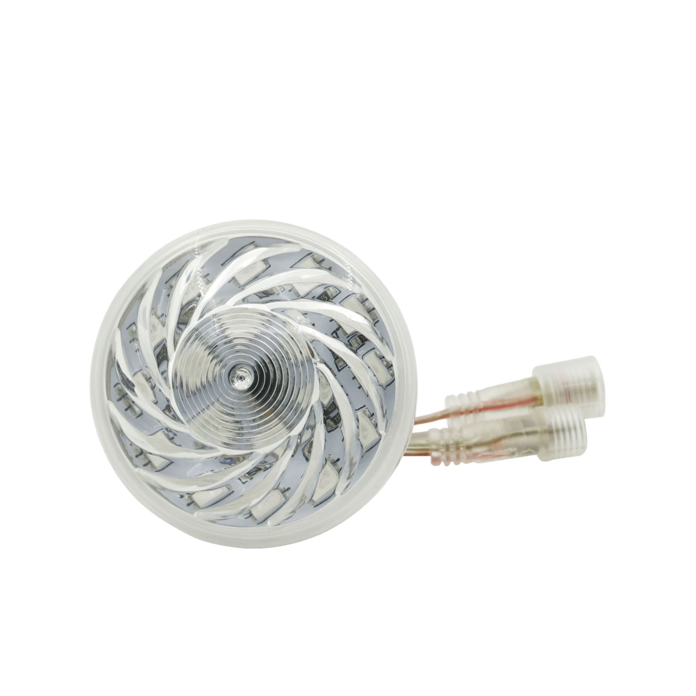 60mm Programmable RGB LED Pixel Light 24V Outdoor Point Light for Carnival and Amusement Ride Lighting