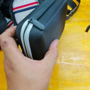 Étui de rangement EVA pour écouteurs, électronique numérique, noir, 1 compartiment GY688 - Product Image 3