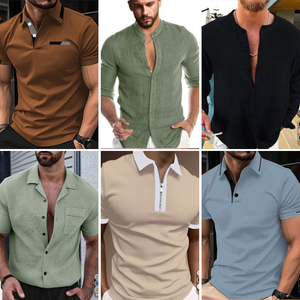 Liquidación de Camisetas y Pantalones Casuales para Hombre de Alta Calidad al por Mayor, Envío Aleatorio - Product Image 3