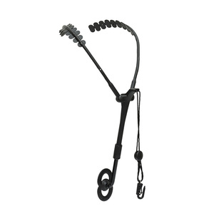 Correa Doble para el Hombro para Saxofón Soprano, Alto, Tenor, <span class=keywords><strong>Clarinete</strong></span>, Bombardino, Material Duradero de Goma y Acero - Product Image 1
