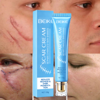 Crème réparatrice BEIKE pour vergetures et brûlures, élimination des cicatrices anciennes, échantillon gratuit, marque privée