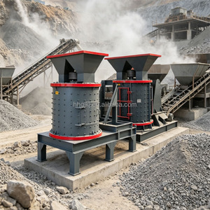 Concasseur vertical composé de fabrication chinoise pour la production de sable à partir de galets et de <span class=keywords><strong>granit</strong></span>, machine à broyer le charbon et le calcaire - Product Image 1