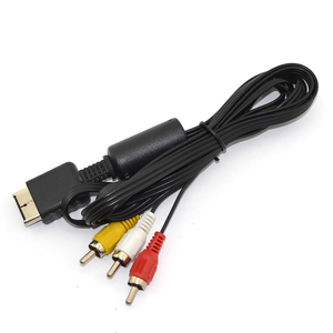 Câble audio-vidéo de haute qualité 1,8 m, câble AV pour PS2, pour PS3, pour <span class=keywords><strong>Playstation</strong></span> 2, pour <span class=keywords><strong>Playstation</strong></span> <span class=keywords><strong>3</strong></span> - Product Image 1