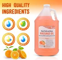2025 huile de massage mandarine 128 oz soins du corps thérapie qualité huile d'amande graines de coton huile de tournesol avocat vitamine E essentielle