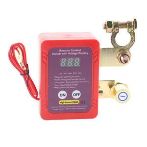 Interruptor de Corte de Batería Remoto Inteligente de 12-24V, IP65 Impermeable, 240A, Alcance de 50m para <span class=keywords><strong>Auto</strong></span>/Barco/RV/Camión/Yate/4x4, Antirrobo. Control. - Product Image 1