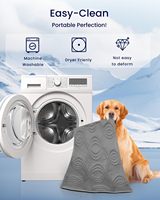 Tapis rafraîchissant pour animaux de compagnie, fabrication en usine, auto-refroidissant, imperméable, lavable en machine, durable, sans gel, pour l'été, pour chat et chien