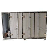 Système hydroponique de fourrage HEZHOU HZ-100 100 kg/jour avec machine à ozone, cœur de système PLC, certifié ISO9001