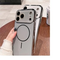 Casing Magnetik Lapis Mewah Grosir untuk 16 17Pro 15 14 13 12 17 ProMax Tahan Air Anti-Sidik Jari Anti-Benturan Chinoiserie
