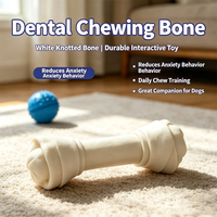 Os à mâcher pour chien, 3 tailles disponibles (6 cm mini, 12 cm noués, 20 cm longs), ingrédients entièrement naturels, nettoyage des dents et élimination du tartre