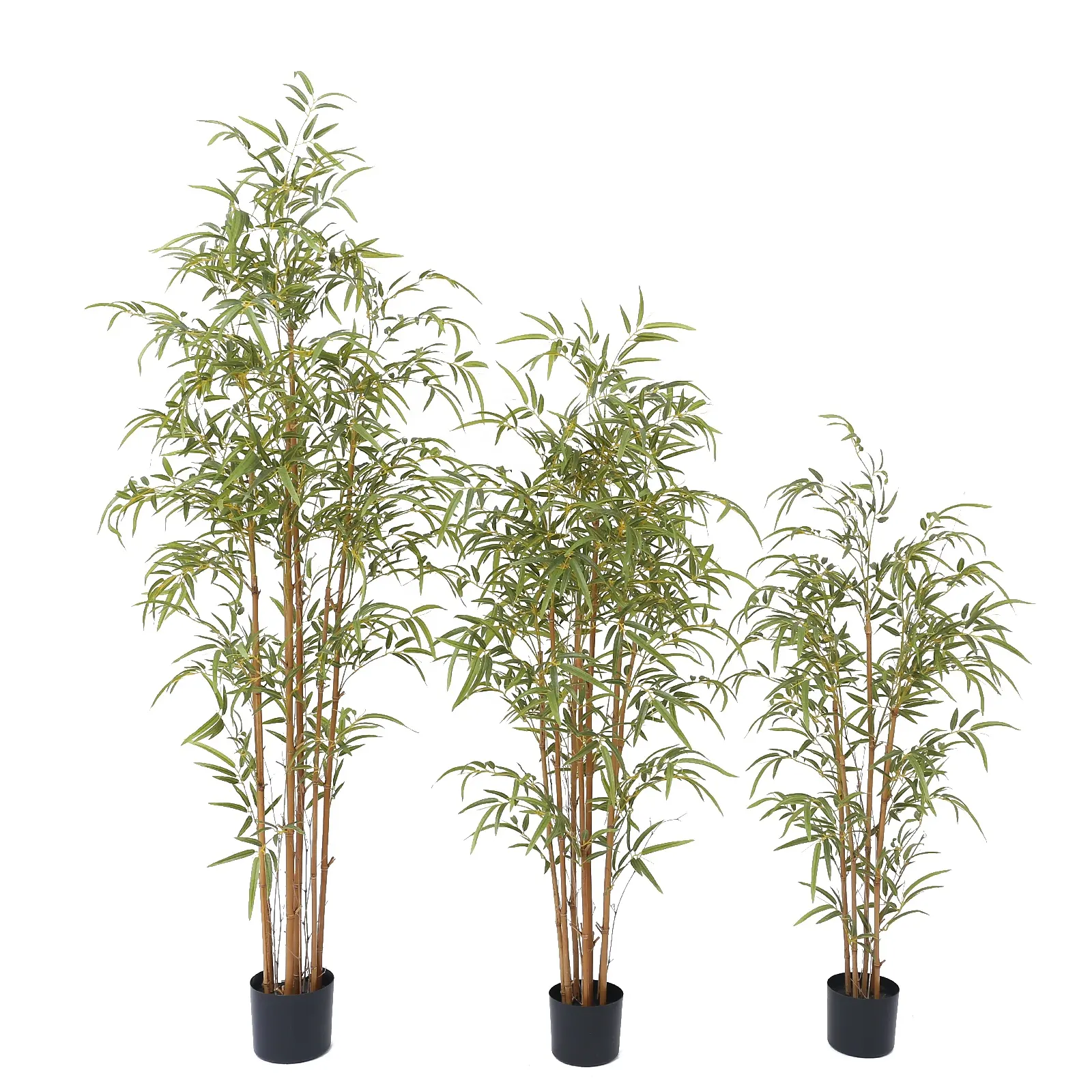 Plantas artificiales de bambú para interior, árbol de bambú artificial, decoración, precio de fábrica