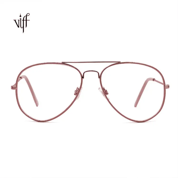 Viff hm15222 thời trang hàng không cổ điển Retro Eyewear kính khung