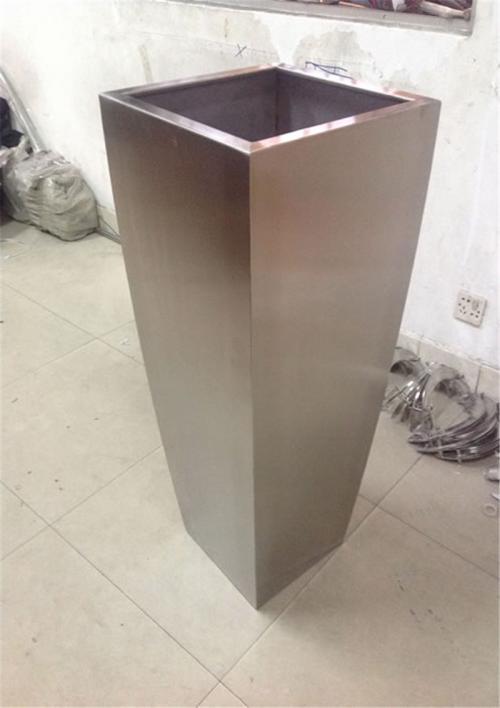 Modular Outdoor Stainless Steel Planter Box Planter Large Flower Pots · image 5