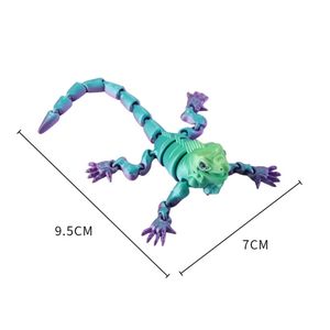 Figura de Lizardo Magnético Impreso en 3D, Modelo PLA, Juguete de Animal, Regalo para Niños, Marca JINCCAI, Servicio Personalizado al por Mayor OEM - Product Image 5