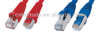 Kabel Ethernet LAN LE CAT5e FTP dengan Pelindung Aluminium Foil, Konduktor Padat Ripcord 8 Konduktor PVC 1m/3m