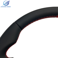 Volant de sport GR de haute qualité pour Hilux Fortuner LC79 Volant en cuir à point rouge