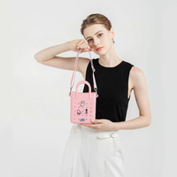 Bolsos de Hombro Portátiles Pequeños de Diseño Novedoso 2026 con Correa Ajustable, Bolsos de Mano de Silicona de Moda para Verano con Dijes DIY