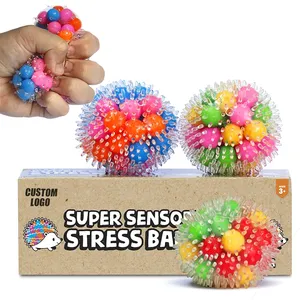 Uk Autism And Adhd Special Rainbow Tpr Soft Anti Stress Dna Breast Stress Ball For Stress Anxiety Bad Habit