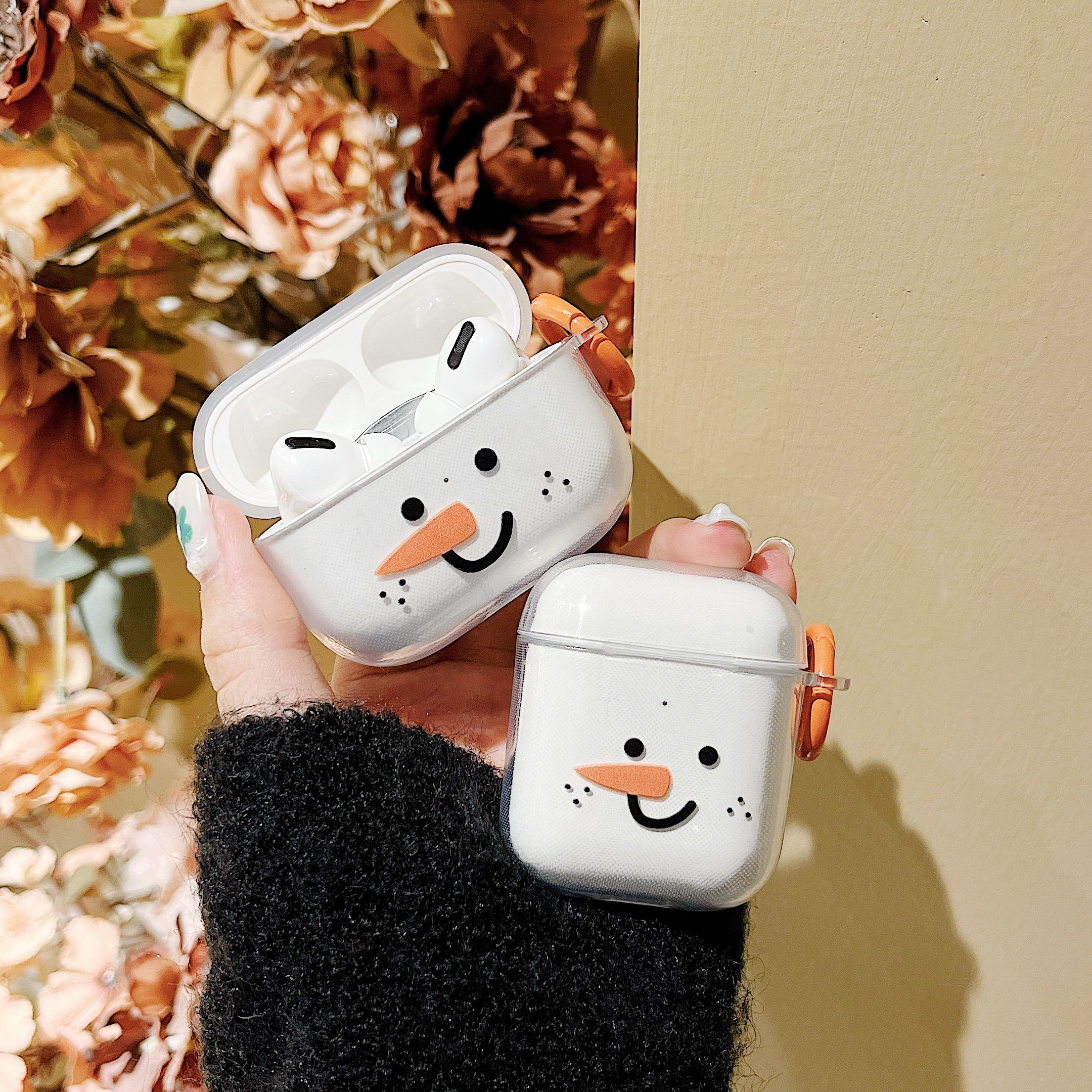 New Style Protective Earphone Case For Airpods Pro 2 3 emoticon Earbuds Case Cover For Apple Airpods Pro 2 Gen