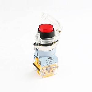 Interrupteur à bouton-poussoir d'arrêt d'urgence rouge de 22 mm de haute qualité, interrupteurs de protection sûrs, bouton-poussoir champignon, fourni par la Chine - Product Image 1