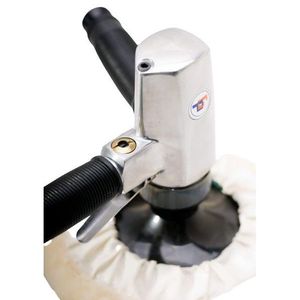 Polisseuse verticale pneumatique portable à faible bruit, 2000 tr/min, taille de plateau 7 pouces, pour le polissage du marbre avec plateau en laine - Product Image 5