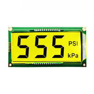Module d'affichage personnalisé à 3 chiffres avec rétroéclairage jaune <span class=keywords><strong>et</strong></span> caractères noirs avec PCB - Product Image 2