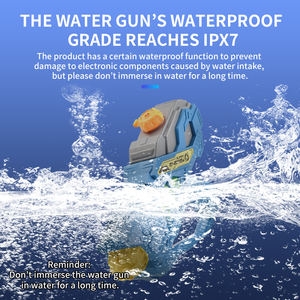 KS男童轻型电动防水水枪凉爽夏季射击水枪高压泵水射手枪夏季玩具 - Product Image 6