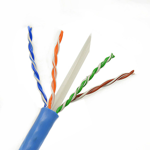 สายเคเบิลอีเธอร์เน็ต OWIRE CAT6A UTP แบบโซลิด 23AWG 4 คู่ ทองแดงเปลือย LSOH สำหรับ 100 ม./305 ม. สำหรับศูนย์ข้อมูลขนาดใหญ่ LAN - Product Image 1
