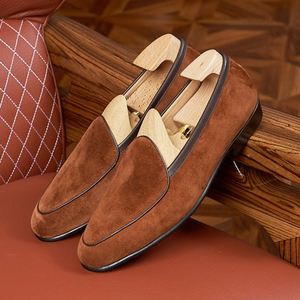 Nouveaux Mocassins Homme à Bout Carré 2025 – Légers, Respirants, Antidérapants, à Lacets – Tendance Britannique Printemps/Été pour le Bureau et la Carrière - Product Image 6