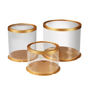 6 8 10 12 14 16 Inch Square Tall <strong>Transparent</strong> Clear Top <strong>Cake</strong> <strong>Box</strong> - Product Image 6