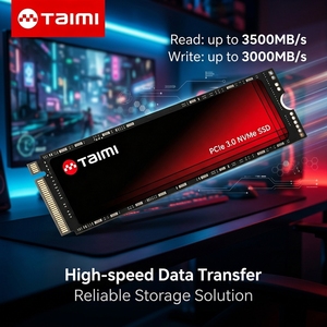 Taimi Bulk Supply M.2 PCIe 3.0 SSD 256 Go Disque SSD Interne pour Ordinateur de Bureau 3500 Mo/s Lecture 3000 Mo/s Écriture Prêt pour la Vente en Gros Mondiale - Product Image 1