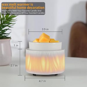 Scaldacera Elettrico in Ceramica 3-in-1 per Oli Essenziali e <span class=keywords><strong>Cera</strong></span> Profumata - Product Image 5