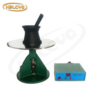 Cementtest Elektrische Cementstroomtafelapparatuur Voor Cementvloeibaarheidstest - Product Image 1