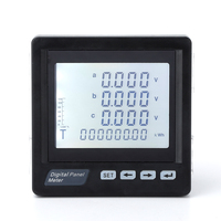 REHE RN-D3Y Multimeter Digital, layar LCD Power Energi multifungsi Meter AC 220V V HZ RS485 fase tunggal kinerja tinggi
