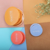 Boîte de 30 poudres ABS colorées, petit conteneur de protection de l'environnement, produit cosmétique compact