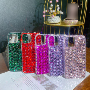 Sparkle étui pour samsung Galaxy A54 étui A14 A53 A34 fait à la main Bling filles strass cristal diamant Design couverture A32 A13 <span class=keywords><strong>A73</strong></span> - Product Image 1