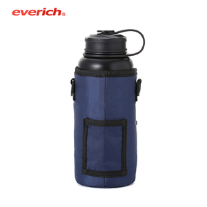 Garrafa de água de 32oz 64oz, garrafa com canudo, cabo da tampa do jato, jarro de galão, garrafa de água isolada, de aço inoxidável, bolsa de transporte - Product Image 5