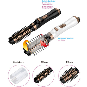 Sèche-cheveux volumateur multifonction rotatif en une seule étape, <span class=keywords><strong>brosse</strong></span> à air chaud, <span class=keywords><strong>brosse</strong></span> à cheveux pour séchage à l'air chaud - Product Image 2