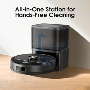 Robot <b>Vacuum</b> and <b>Mop</b> With Self Emptying Station LiDAR Navigation <b>Smart</b> Mapping Automatic Robotic <b>Vacuum</b> Cleaner for Carpet Floor - Product Image 2