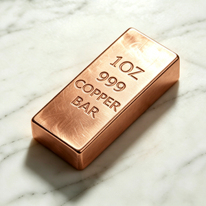 Barre de cuivre pur 999 de 1 once pour l'investissement et la collection - Product Image 5