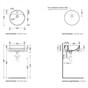 Categoria di prodotti Premium per lavabo con doppio incasso Flaminia 42 - Product Image 3