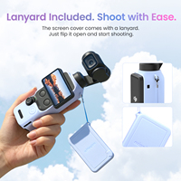 Housse de protection anti-rayures AMagisn en silicone multicolores pour caméra sportive DJI OSMO Pocket 4, accessoires