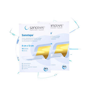 Vendaje para el cuidado de cicatrices de cobertura confiable, 8 x 12 cm, diseñado para proteger la piel, promover la curación y satisfacer las necesidades diarias de primeros auxilios - Product Image 1