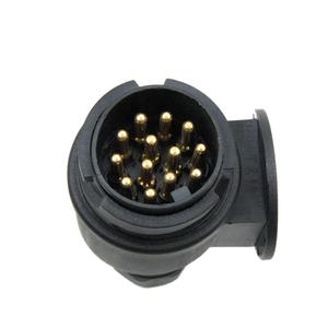 Productos de alto nivel de seguridad Enchufe de <span class=keywords><strong>remolque</strong></span> de estilo europeo Cable de conexión de lámpara de señal de alimentación de luz trasera de <span class=keywords><strong>13</strong></span> <span class=keywords><strong>Pines</strong></span> de estilo europeo de <span class=keywords><strong>13</strong></span> núcleos - Product Image 1