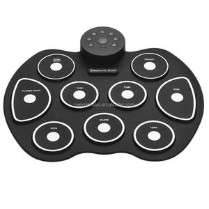 Batería Electrónica USB Enrollable, <span class=keywords><strong>Kit</strong></span> de Batería Digital de Silicona para Niños Principiantes - Product Image 1