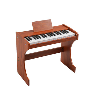 Wholesale Orff Percussion Instrument Factory Direct 37 <b>Key</b> Wood Toy Vertical Electronic Keyboard <b>USB</b> for Kids - Product Image 1