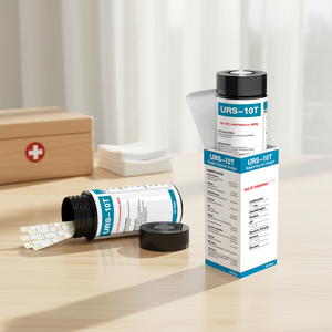 Clinical 10 Parameters Medical Urine Routine <strong>Test</strong> Kit Customizable Manual Plastic Urine <strong>Test</strong> Strips for <strong>Pee</strong> Check - Product Image 1