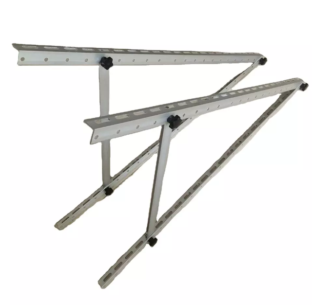 Cheap Wholesale Adjustable Solar Panel Mount Triangle Brackets Aluminum Solar Mounting Bracket Flat Roof Mounting Brackets